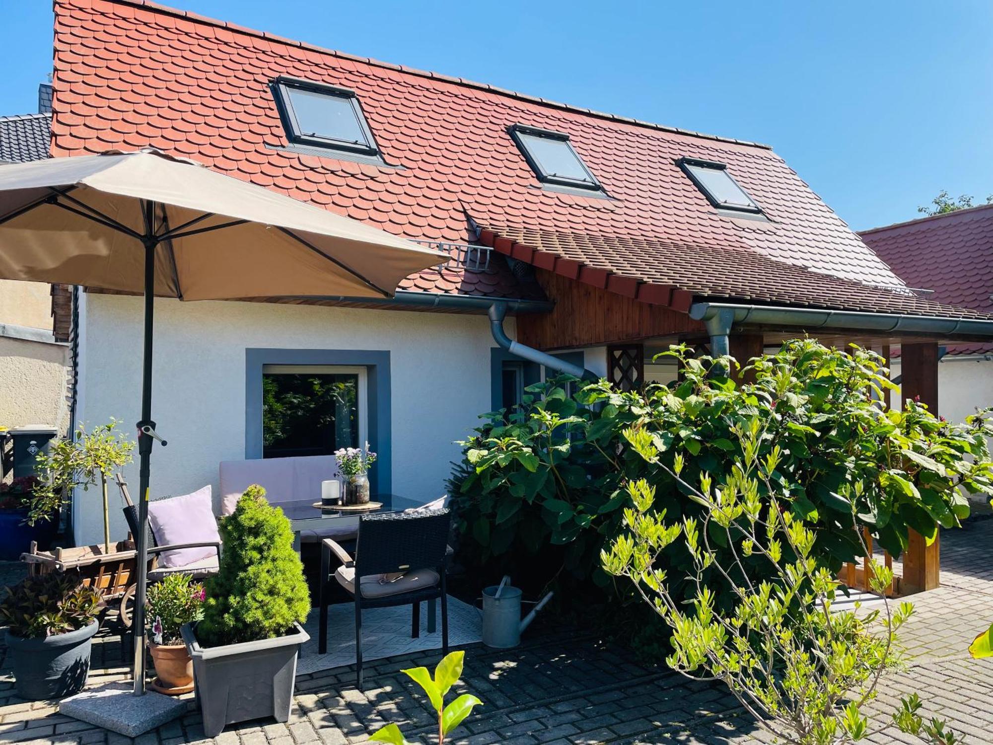 Ferienhaus Neuseenland Grosszossen Eksteriør billede